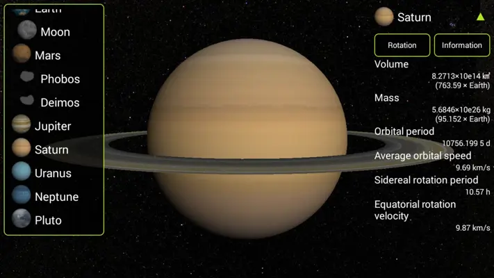 Solar3D android App screenshot 2